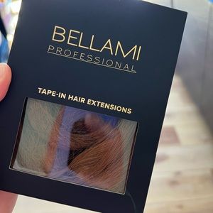BELLAMI TAPE-IN HAIR EXTENSIONS.